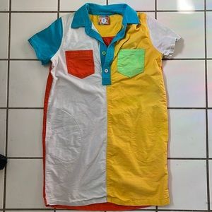 Colorblock T-Shirt Dress